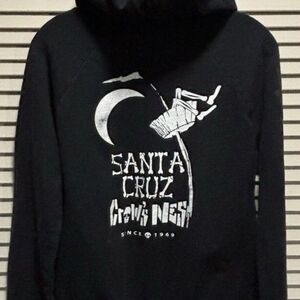 Santa Cruz Black Hoodie